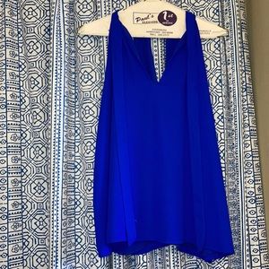 Everly blue top